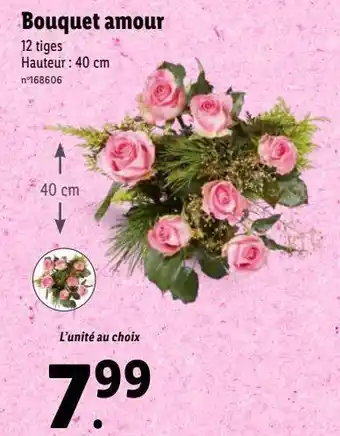 Lidl Bouquet de fleurs offre