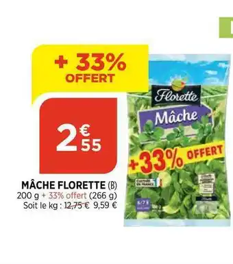 Bi1 Mâche Florette offre