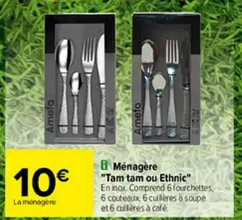 Carrefour Ménagère offre