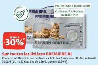 Maxi Zoo Litière pour chats offre