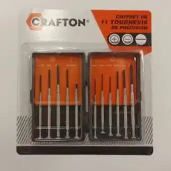 Maxi Bazar Coffret 11 tournevis de precision offre