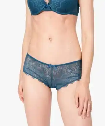 Gémo Shorty en dentelle et tulle femme (lot de 2) offre