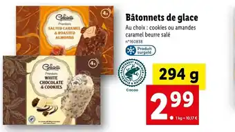 Lidl Bâtonnets de glace offre