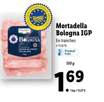 Lidl Mortadella Bologna IGP offre