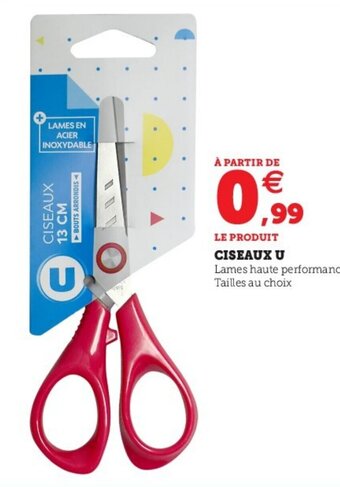 Hyper U Ciseaux u offre