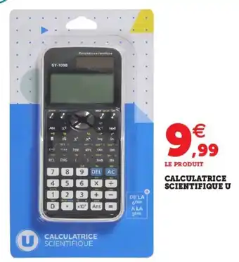Hyper U Calculatrice scientifique u offre
