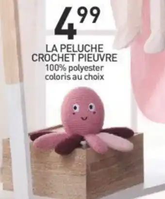 Stokomani La Peluche Crochet Pieuvre offre