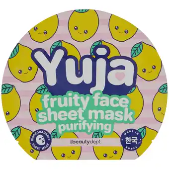 Action Masque pour le visage fruité the beauty dept. offre