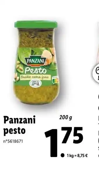 Panzani pesto