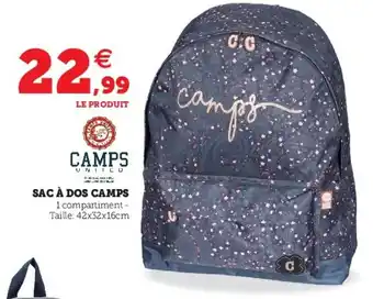 Hyper U Sac à dos camps offre
