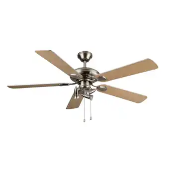 Castorama Ventilateur de plafond colours tioga chrome 3 x gu10 ø132 cm offre