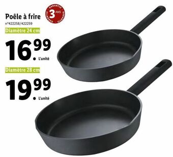 Lidl Poêle offre