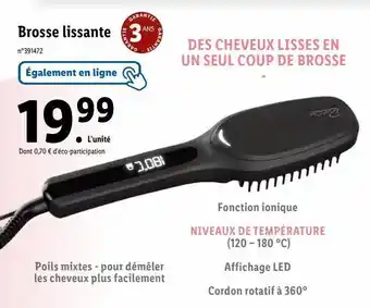 Lidl Brosse à cheveux offre