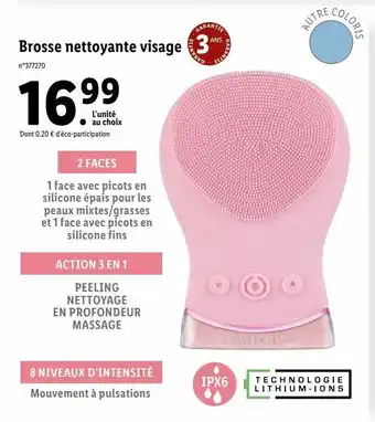 Lidl Nettoyant visage offre