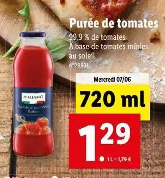 Lidl Tomates offre