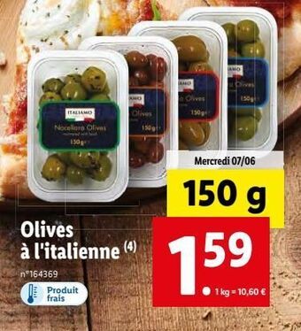 Lidl Olives offre