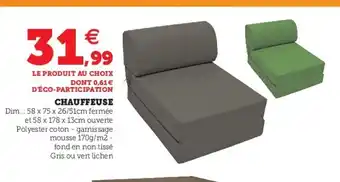 Hyper U Chauffeuse offre