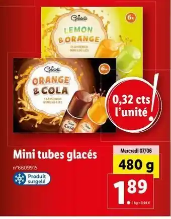 Lidl Glace offre