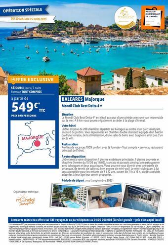 Lidl Voyages offre