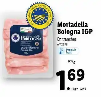 Lidl Mortadelle offre