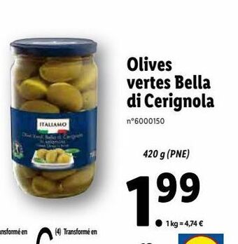 Lidl Olives offre