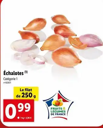 Lidl Oignons offre