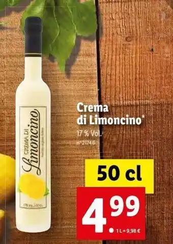 Lidl Limoncello offre