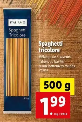 Lidl Spaghetti offre