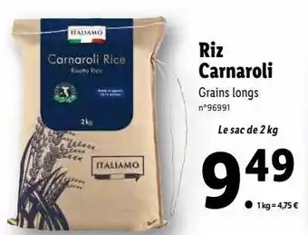 Lidl Riz offre