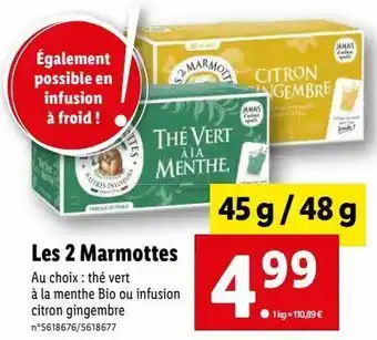 Lidl Infusions offre
