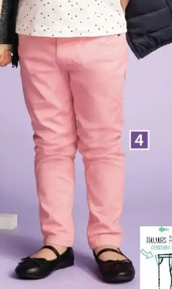 Hyper U Pantalon skinny fille offre