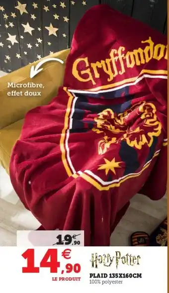 Hyper U Plaid 135x160cm offre