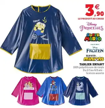 Hyper U Tablier enfant offre