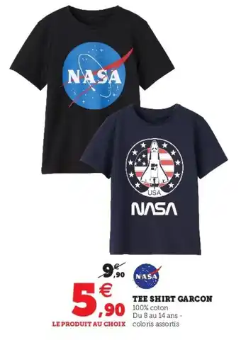 Hyper U Tee shirt garcon offre