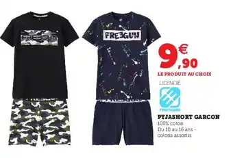 Hyper U Pyjashort garcon offre