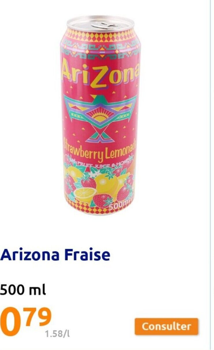 Action Arizona Fraise offre