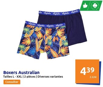 Boxers Australian