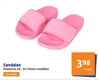 Action Sandales offre