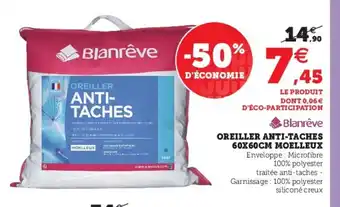 Hyper U Oreiller anti-taches offre