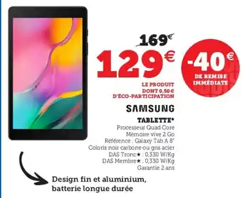 Hyper U Tablette offre