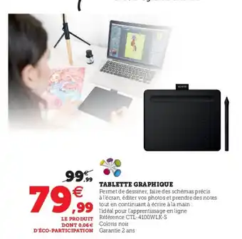 Hyper U Tablette graphique offre