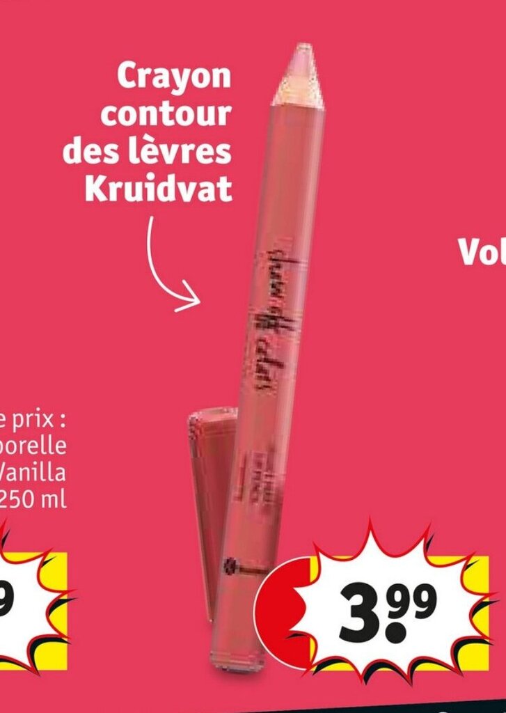 Promo Crayon contour des lèvres Kruidvat chez Kruidvat