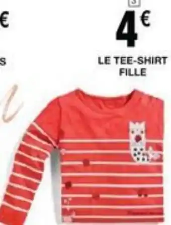 Cora x Carrefour Le Tee-Shirt Fille offre