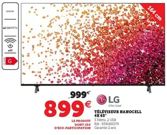 Televiseur Nanocell 4K 65