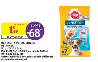 DENTASTIX PETITS CHIENS PEDIGREE
