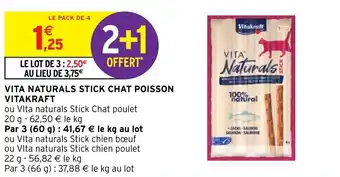 VITA NATURALS STICK CHAT POISSON VITAKRAFT