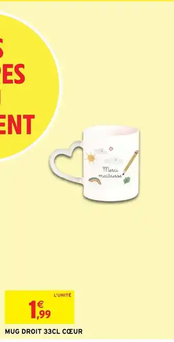 MUG DROIT 33CL CĆUR