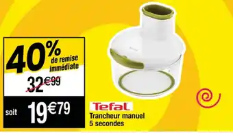 Trancheur manuel 5 secondes