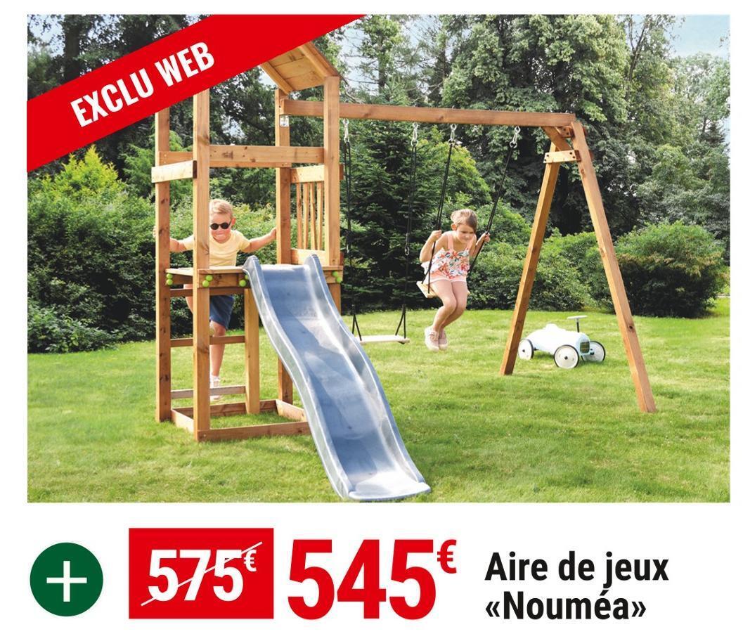 Gamm vert Aire de jeux nouméa offre