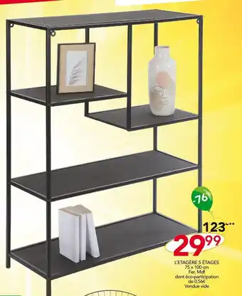 Stokomani L’etagère 5 étages offre